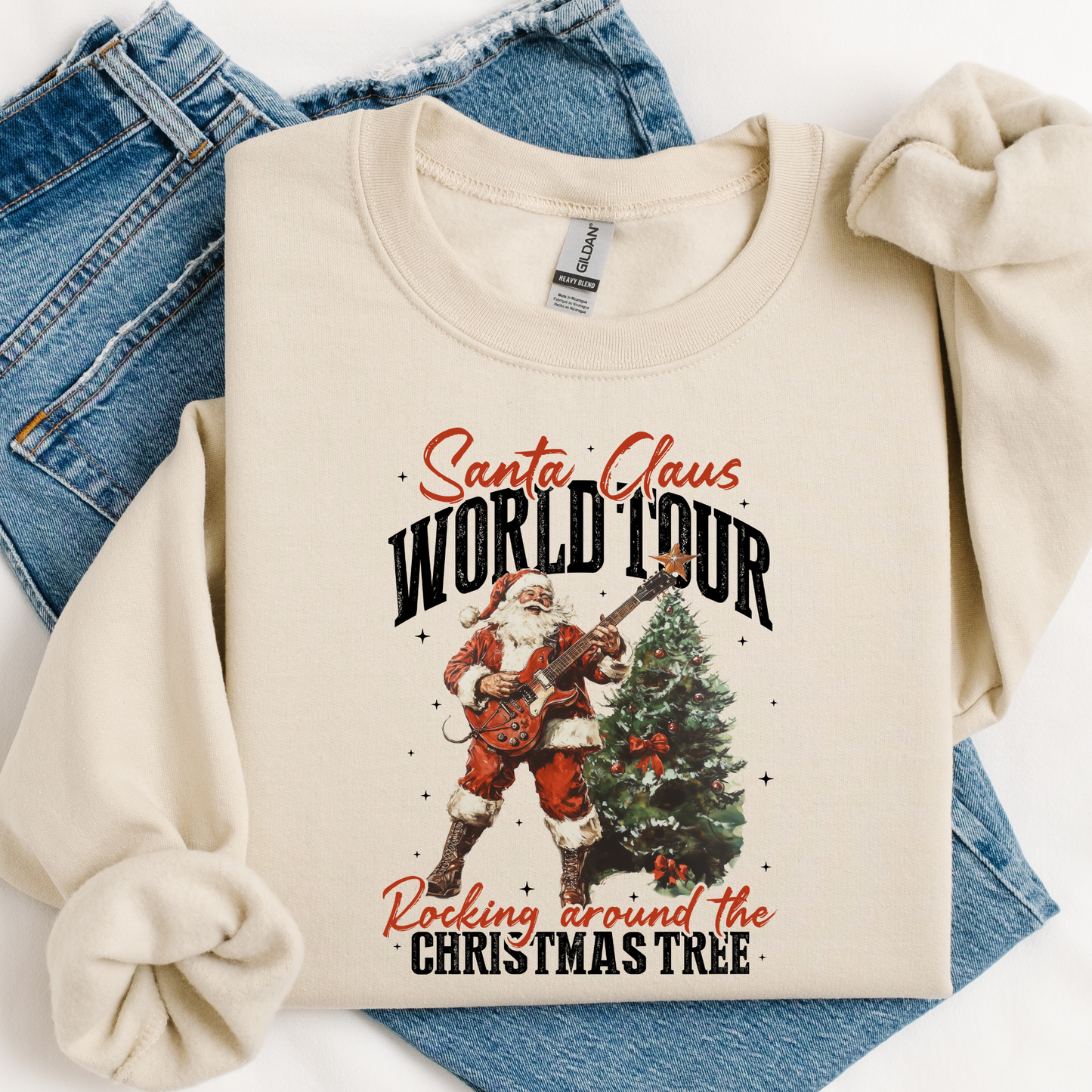 Santa World Tour Graphic Tee