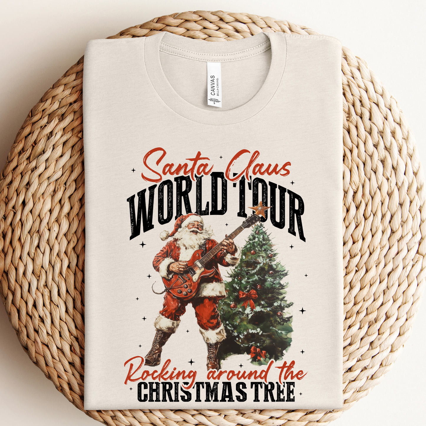 Santa World Tour Graphic Tee